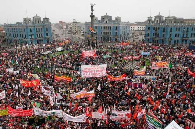 Peru protesty