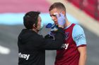 West Ham ubránil cennou výhru v derby, Souček utrpěl krvavé zranění