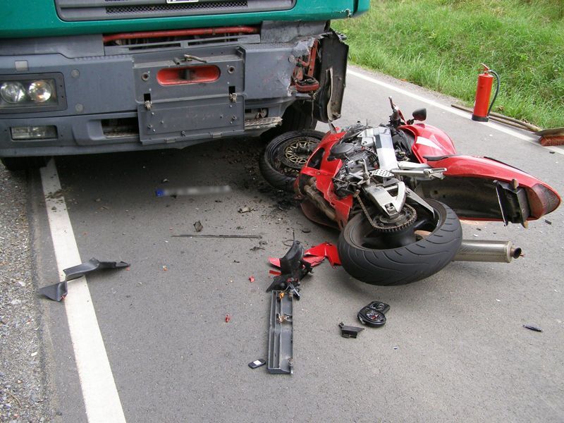 Smrtelná nehoda motorkáře