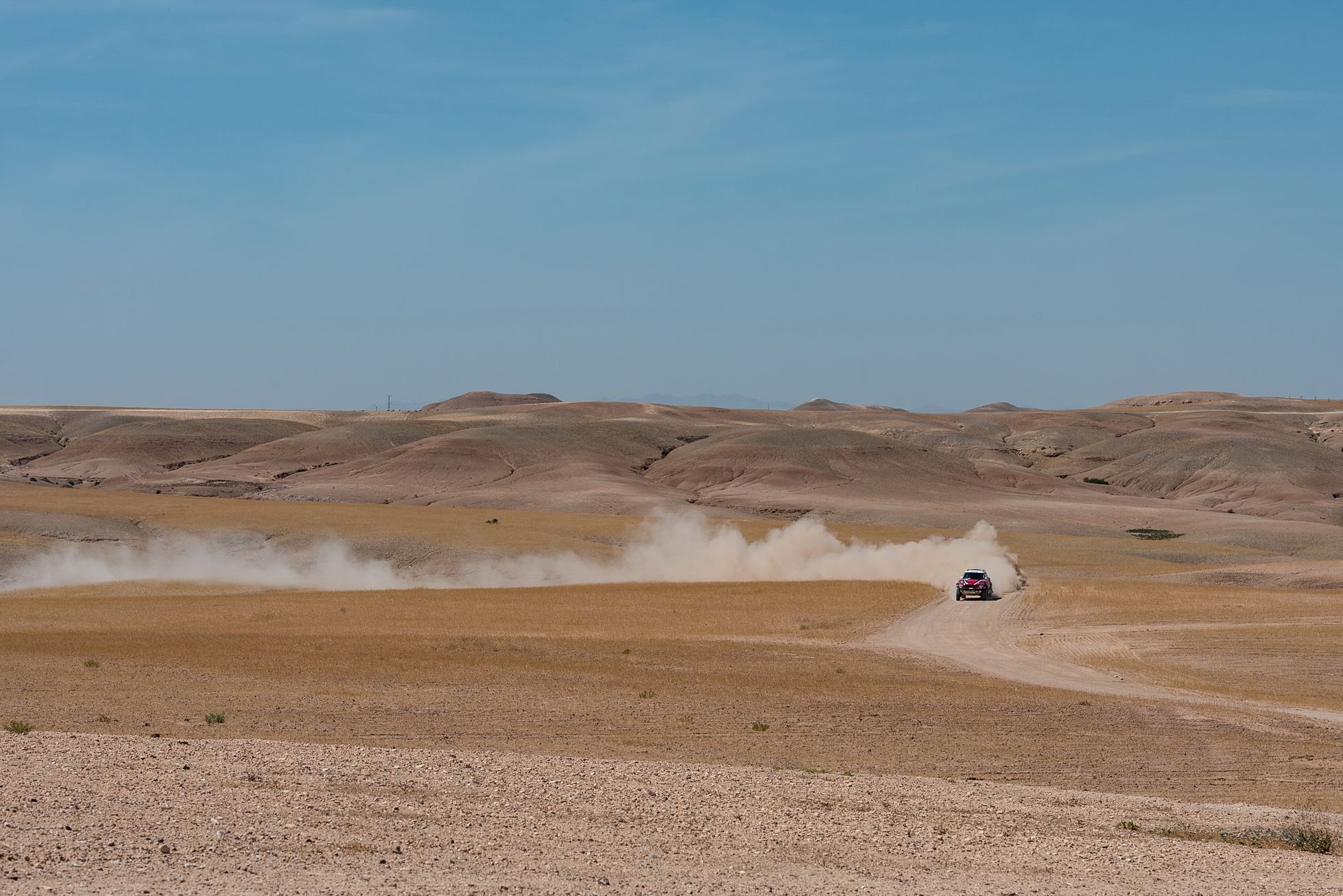 Mini JCW Rallye testování v Maroku