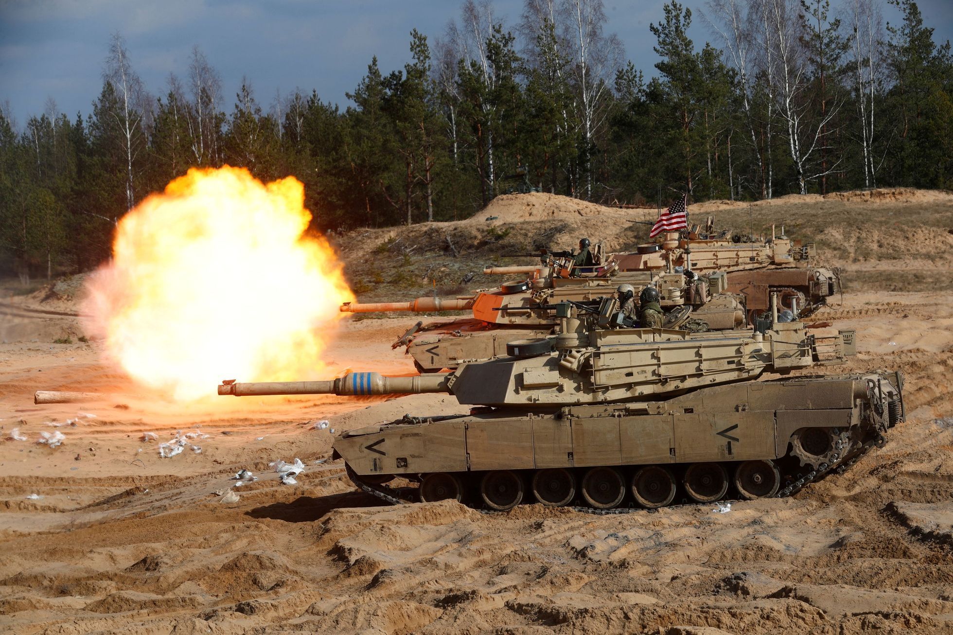 Americký tank 1MA1 Abrams