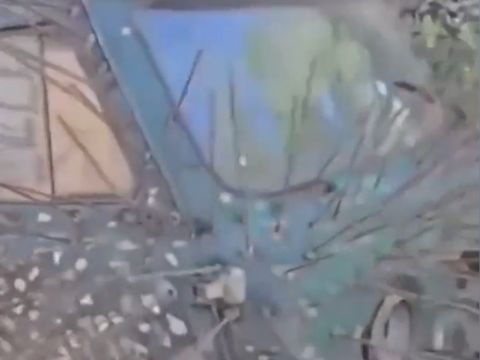 Ruská improvizace, která zase funguje. Po frontě se prohání zježená "obluda"