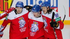 hokej, MS 2021, Česko - Švédsko, radost