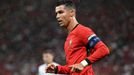 Cristiano Ronaldo v zápase Eura 2024 Portugalsko - Česko