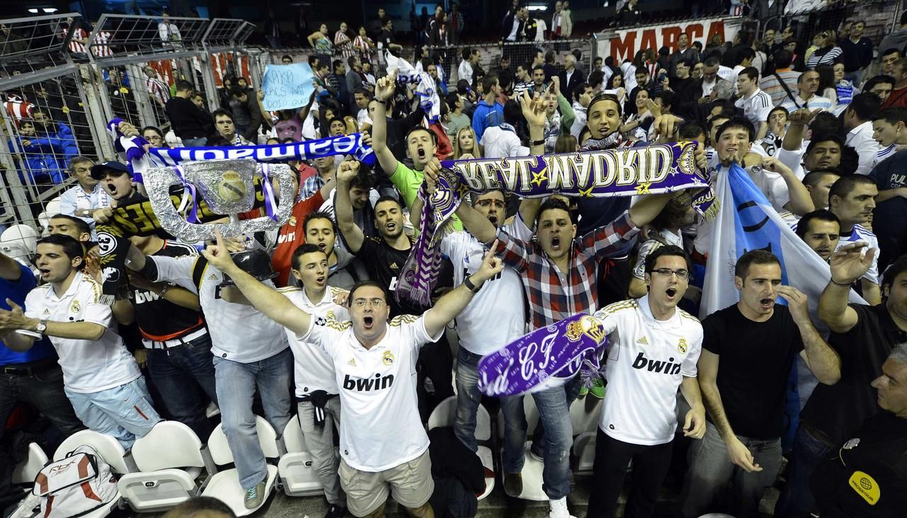 Bilbao - Real (oslavy fanoušků Realu)