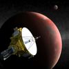 Umělecké zpracování sondy New Horizons od NASA, která studuje Pluto