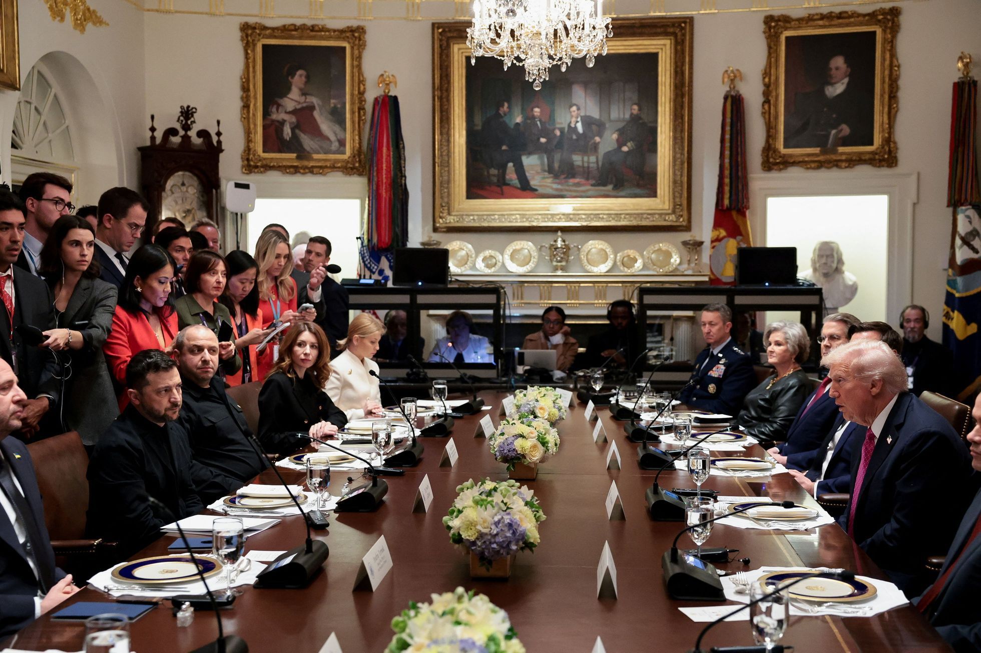 Donald Trump, Volodymyr Zelenskyj, summit, Bílý dům, Washington