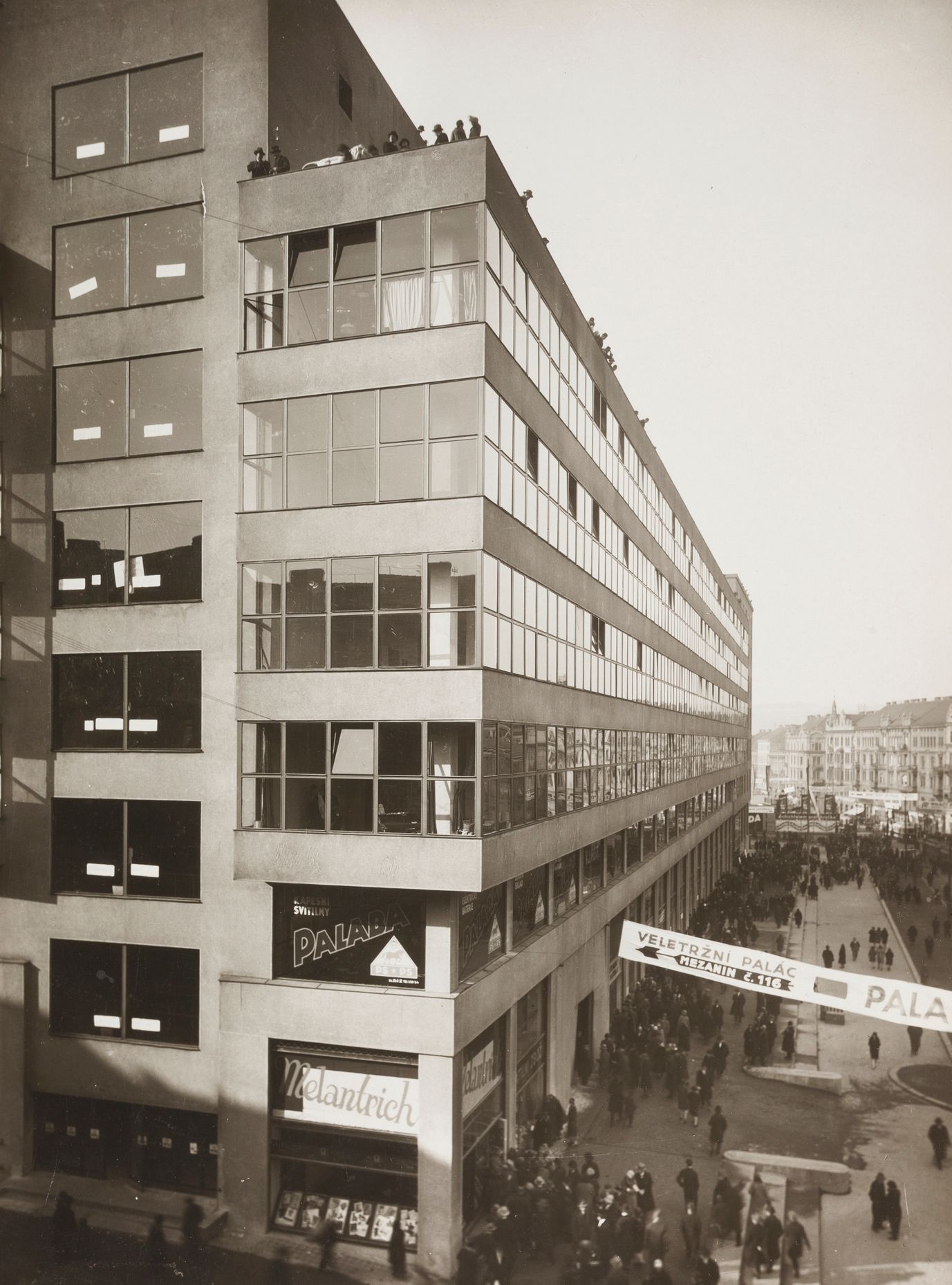 Veletržní palác - archivní snímky