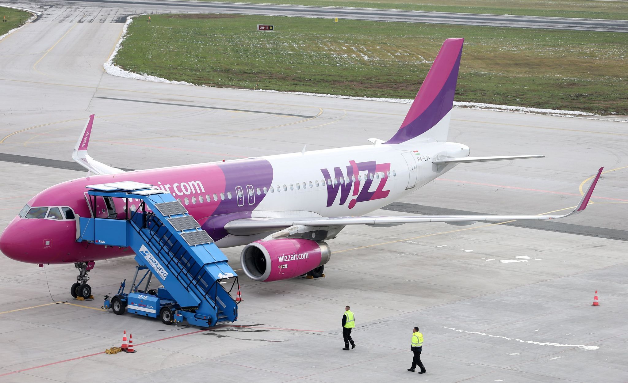 Letadlo aerolinií Wizz Air