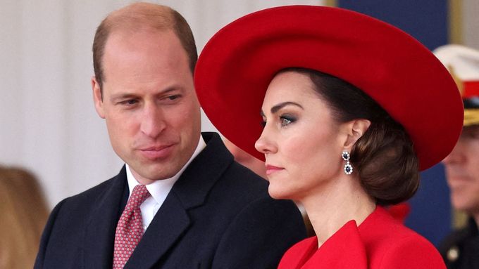 Kate a William na snímku z 21. listopadu 2023 z Londýna.