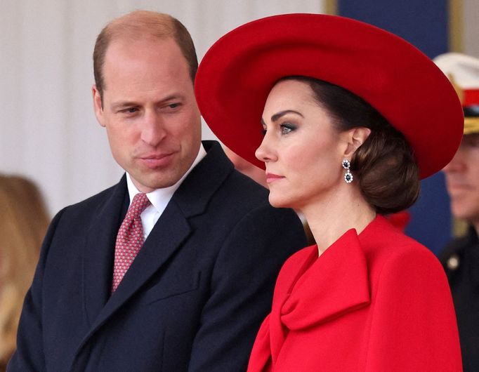 Kate a William na snímku z 21. listopadu 2023 z Londýna.