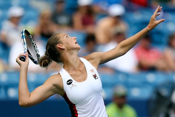 Karolína Plíšková na turnaji v Cincinnati