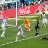Alfred Finnbogason slaví gól na 1:1 v zápase Argentina - Island na MS 2018