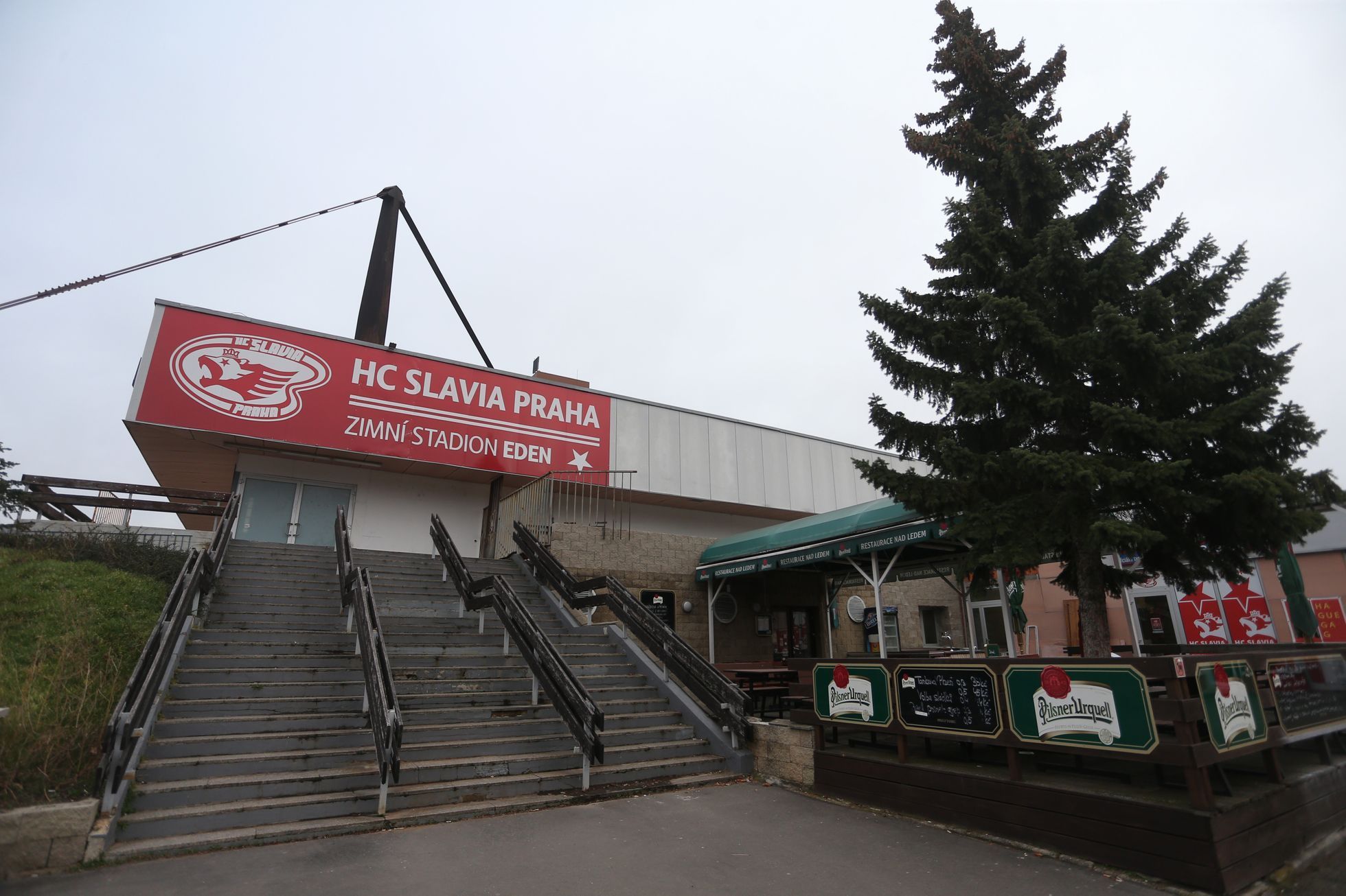 Zimní stadion Eden (únor 2020)