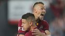 4. kolo Fortuna:Ligy 2020/21, Sparta - Zlín: Radost fotbalistů Sparty.