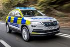Britská policie využívá i běžné verze SUV, a to nejen Kodiaqu, ale i Karoqu.
