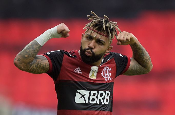 Brazilský fotbalový reprezentant Gabriel Barbosa.