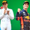 F1 VC Číny 2018: Valtteri Bottas, Mercedes a Daniel Ricciardo, Red Bull