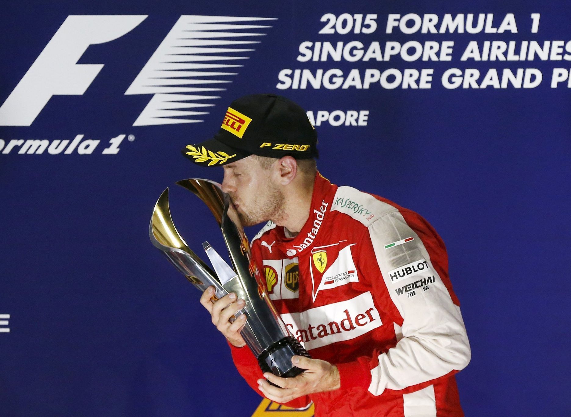 F1, VC Singapuru 2015: Sebastian Vettel, Ferrari