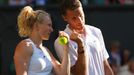 Kateřina Siniaková a Sem Verbeek, Wimbledon 2025