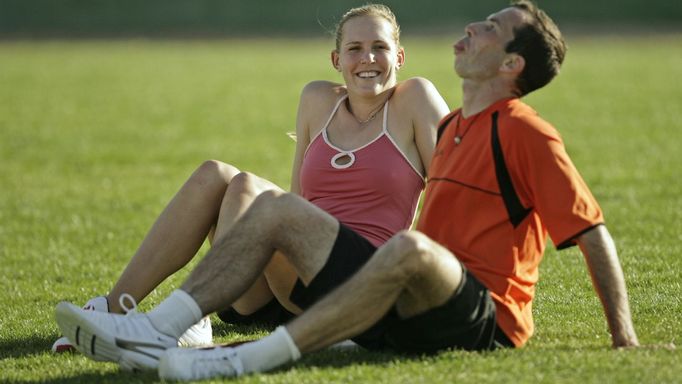 Radek Štěpánek a Nicole Vaidišová (2008)