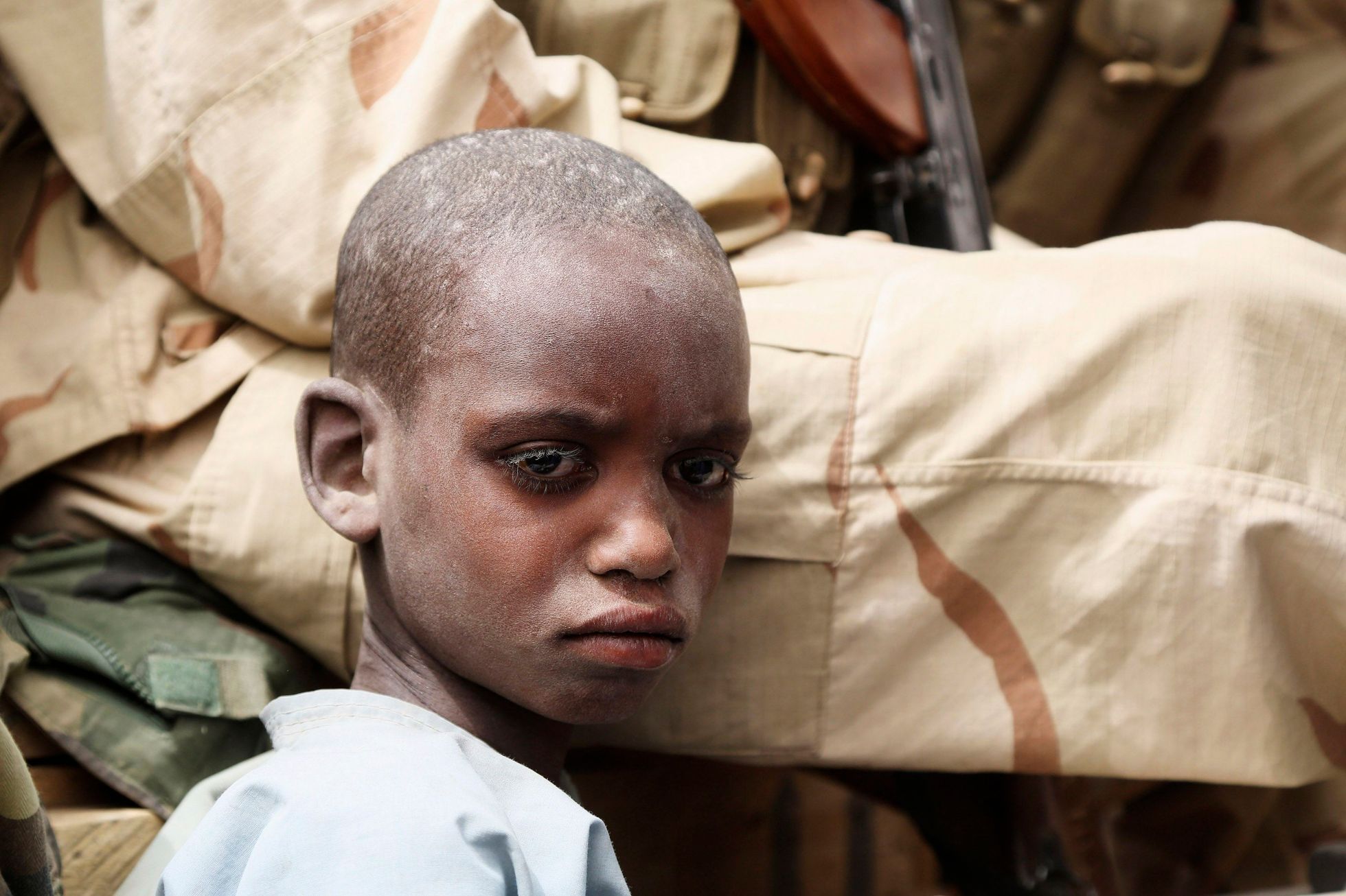 Čadští vojáci v boji proti Boko Haram