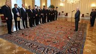 Volební období českých hejtmanů končí. Na Pražský hrad si přijeli pro poděkování od Václava Klause.