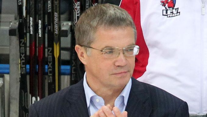 Alexandr Medveděv stále věří, že se KHL v Praze podaří zachránit