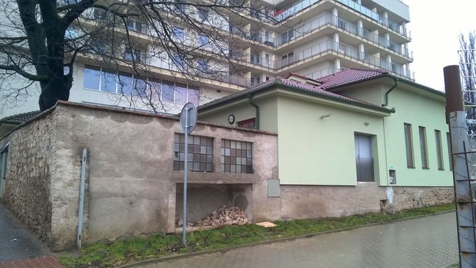 Budova nově vznikajícího islámského kulturního centra v Brně.