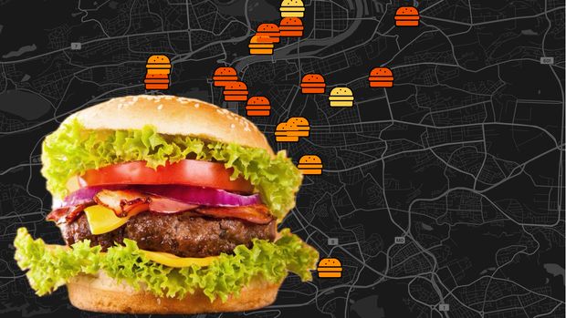Kam na nejlepší burger v Praze? Těchto dvacet podniků lidé hodnotí nejlépe