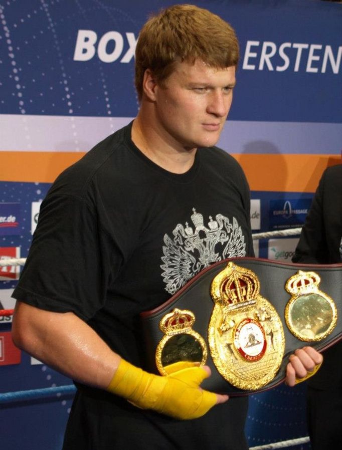 Ruský boxer Alexander Povětkin