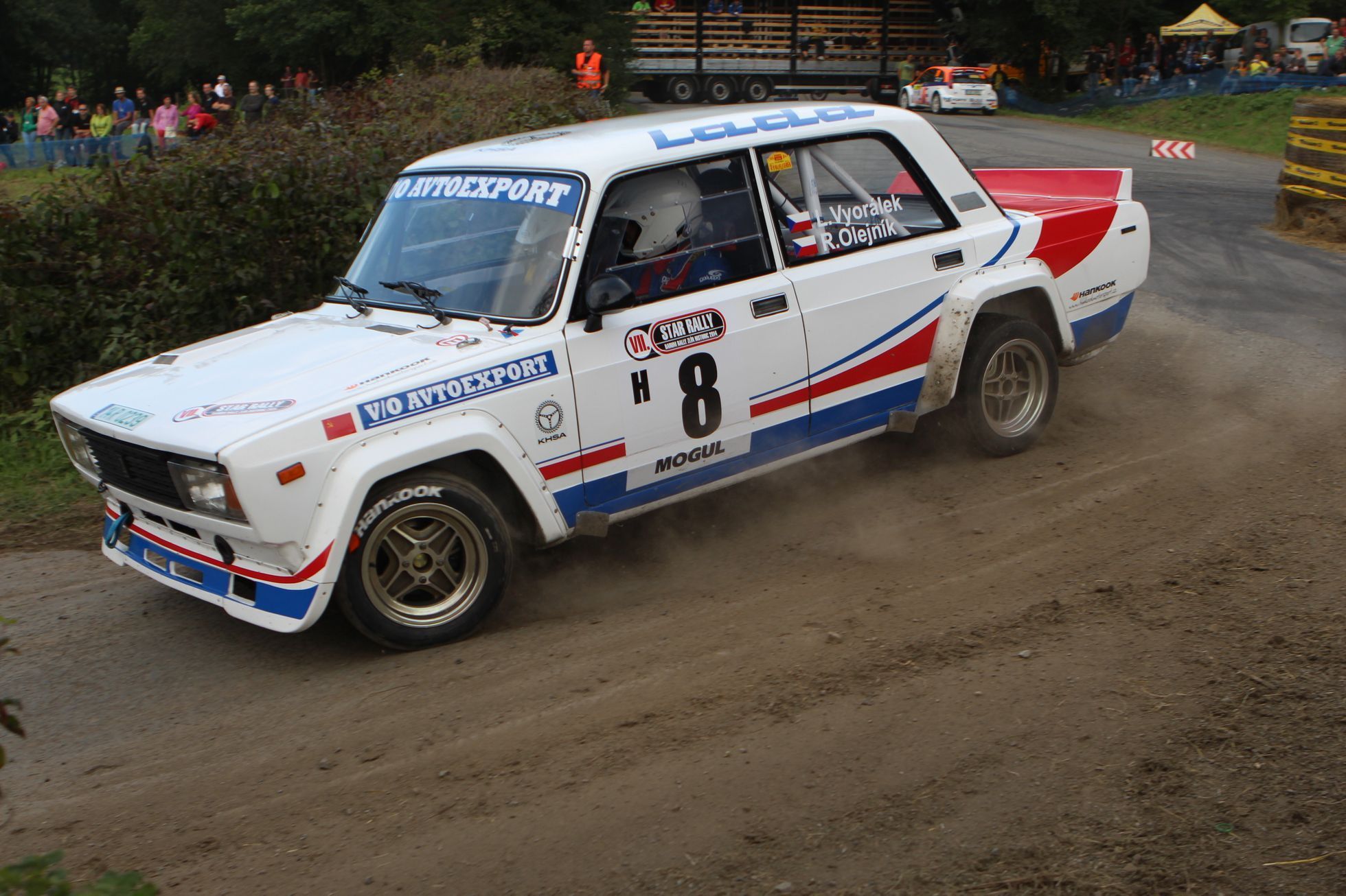 Historické vozy na Barum Rally 2014