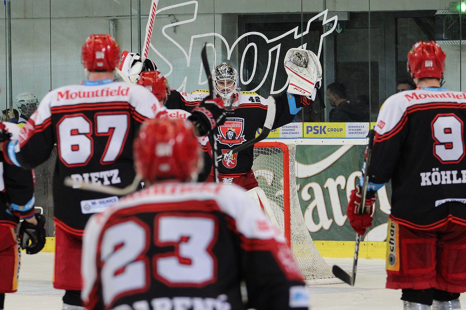 Kometa Brno - Hradec Králové: čtvrté semifinále play off 2017