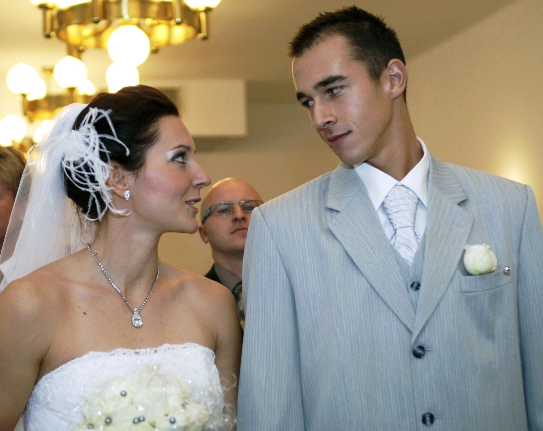 Lukáš Rosol a Denisa Rosolová (2008)