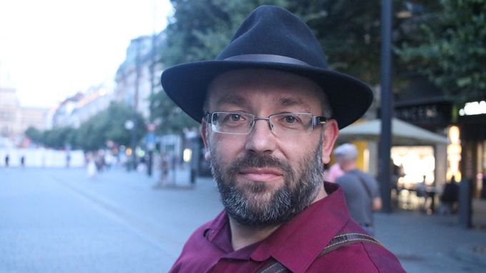 Předseda hnutí Stačilo! Daniel Sterzik alias Vidlák v rozhovoru pro Aktuálně.cz