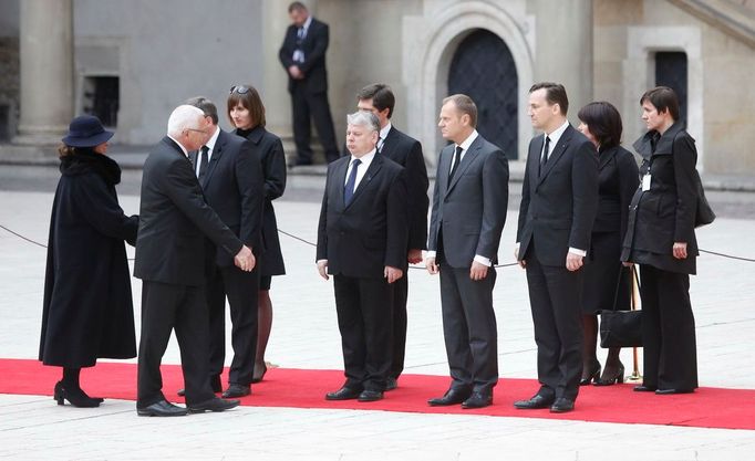 Kondolence od českého prezidentského páru.