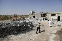 Letecké útoky v Sýrii zasáhly budovy Červeného půlměsíce, několik lidí bylo zraněno