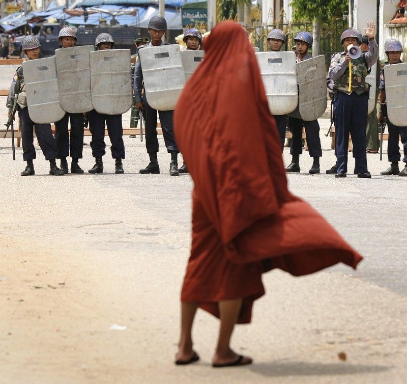 Protesty v Barmě