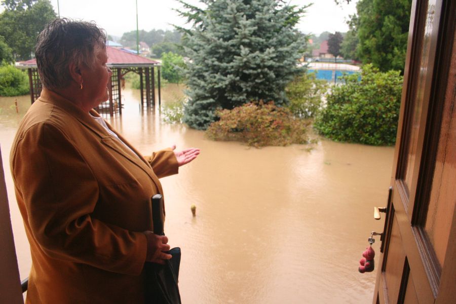 Povodně srpen 2010 - Hrádek nad Nisou