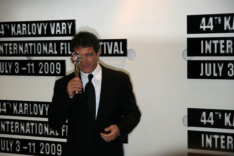 Karlovy Vary - pátek Antonio Banderas