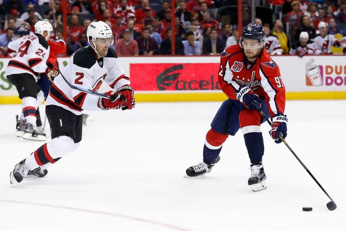 NHL: New Jersey Devils vs. Washington Capitals (Židlický a Kuzněcov)