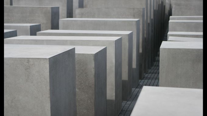 Berlínský Památníku holocaustu.