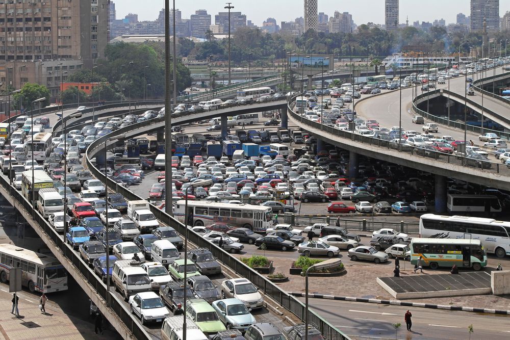 Dopravní zácpy NEPOUŽÍVAT DO 30. 6. 2018 Káhira 2010