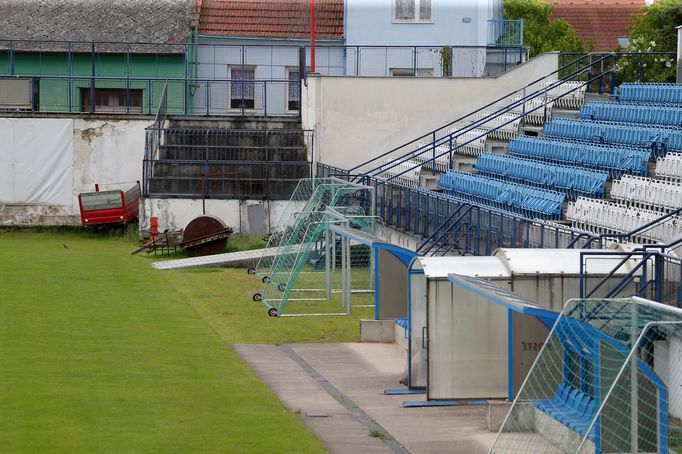 Stadion v jihomoravských Drnovicích