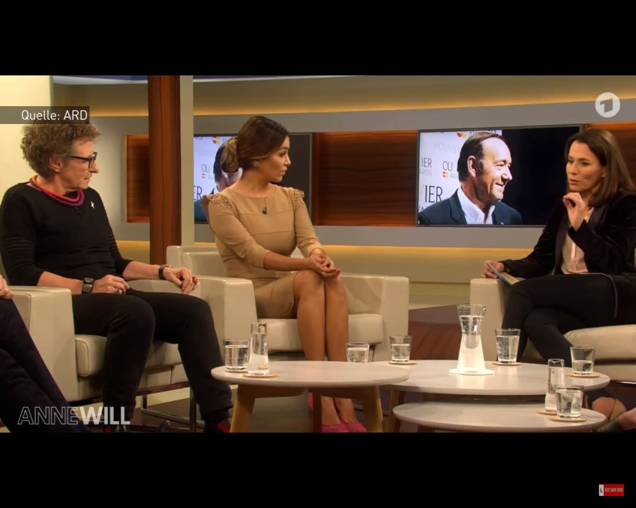 Debata v německém pořadu, televize ARD