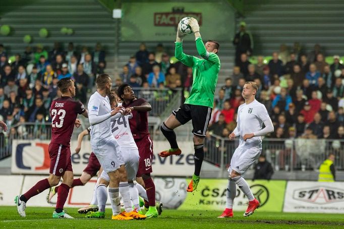 Fotbalová liga: Karviná vs. Sparta (Jan Laštůvka)