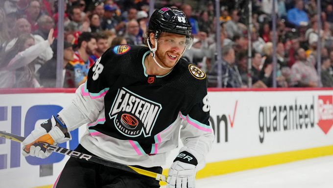 David Pastrňák v Utkání hvězd NHL 2023