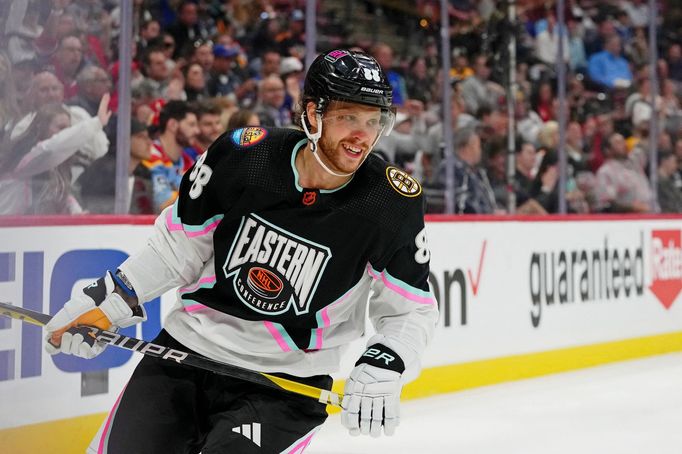 David Pastrňák v Utkání hvězd NHL 2023