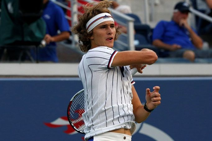 Tenisové US Open - Den třetí (Alexander Zverev)