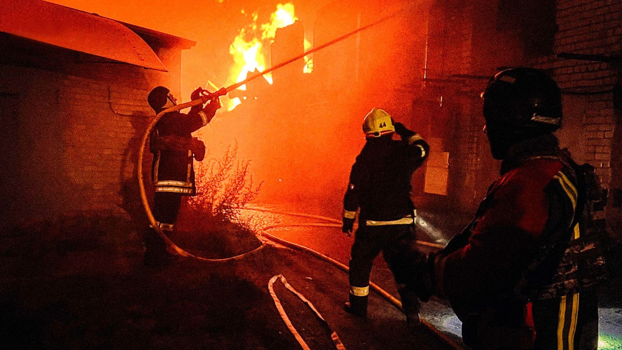 Ukrajina, Kyjev, Rusko, útok, drony